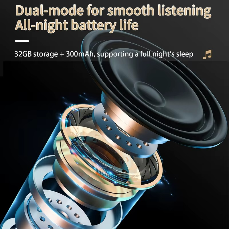 Blemia Bone Conduction Bluetooth Speaker Under Pillow