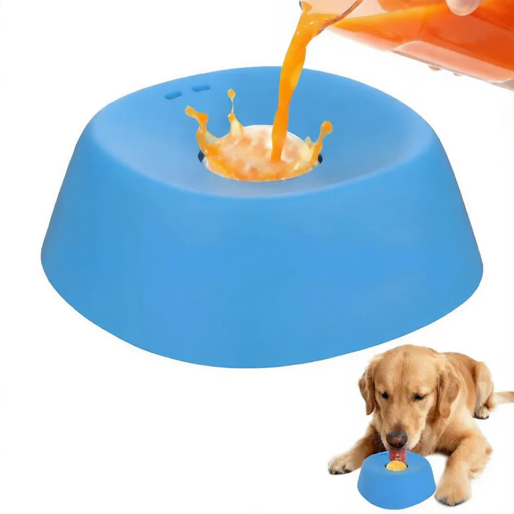 Blemia Slow Feeder Dog Bowl for Liquid Treat