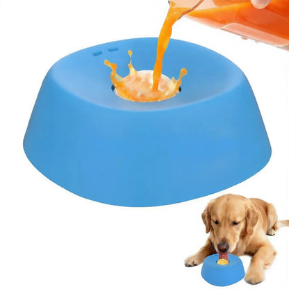 Blemia Slow Feeder Dog Bowl for Liquid Treat