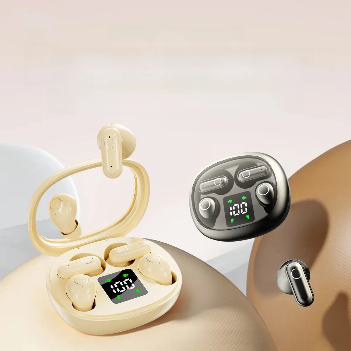 Blemia Tiny Invisible Waterproof Earbuds With Mic